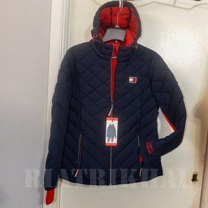 Tommy Hilfiger Ladies' Packable Jacket Navy